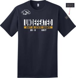 Champs - Ring Spun Cotton Tee, Navy